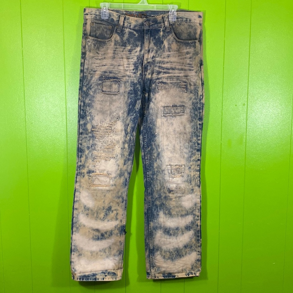 Denim and Rivets Patchwork Jeans